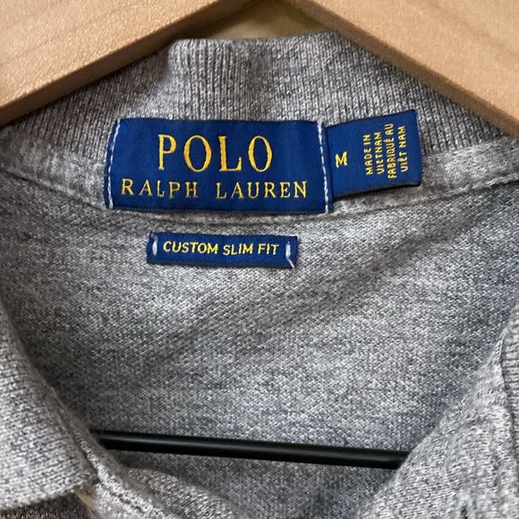 Polo Ralph Lauren Big Pony #3 Polo Shirt M Y2K Preppy Retro Streetwear Hip Hop - Picture 2 of 2